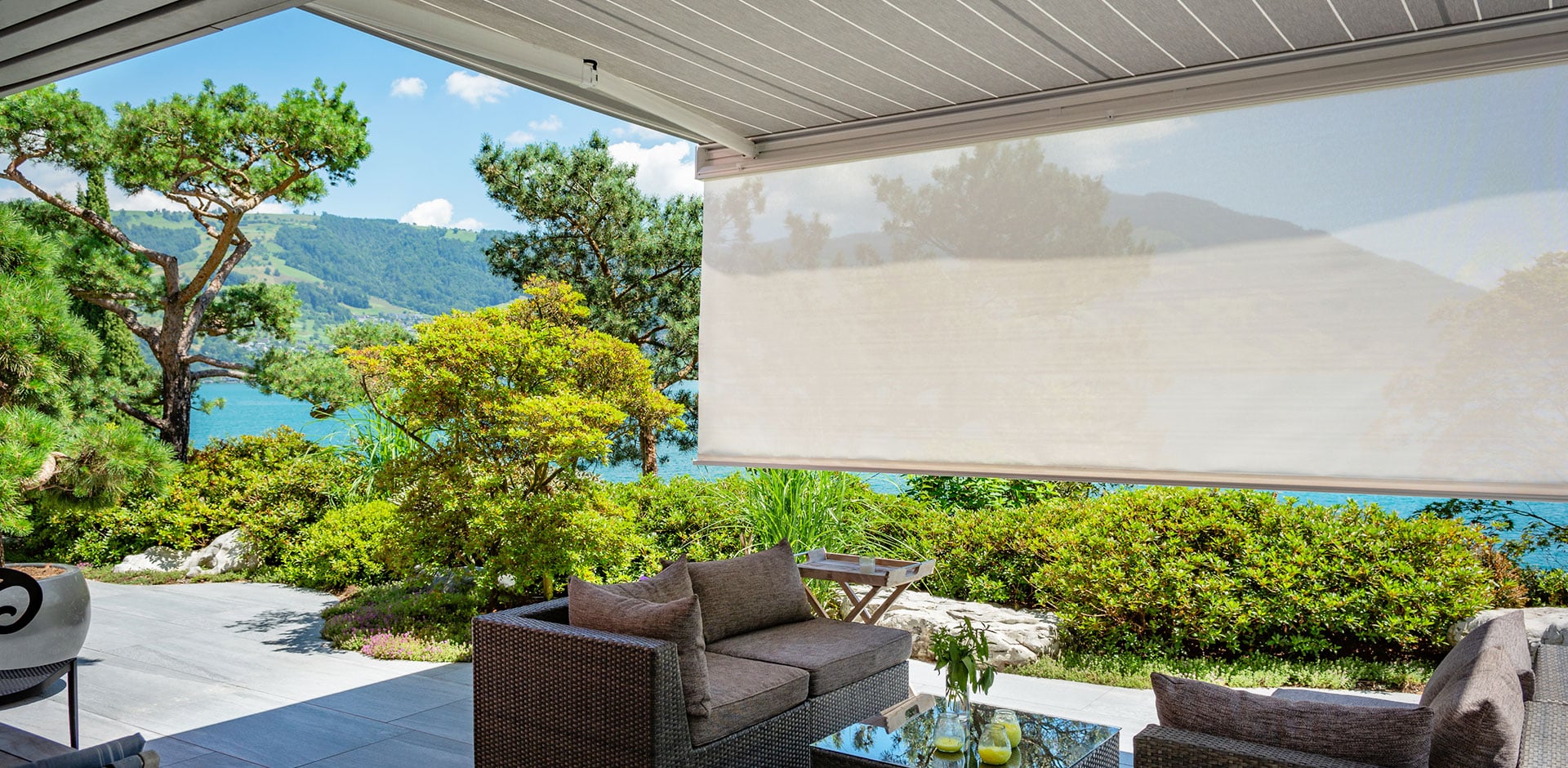 Les stores extérieurs de l'Atelier Genevois du Store sur le Canton de Genève et dans le Vaud